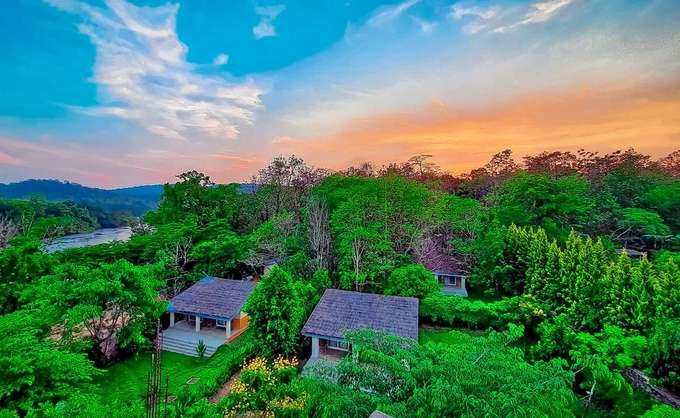Aerial View of the Homestay