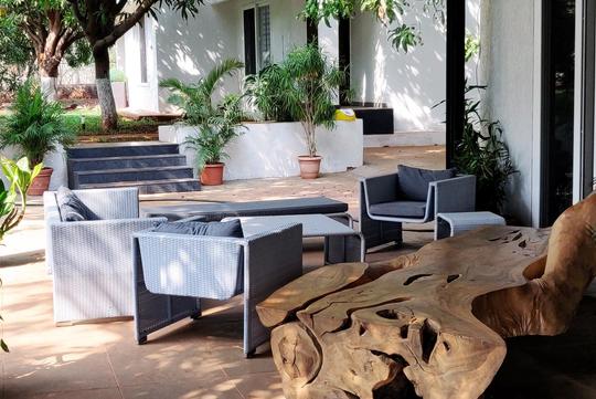 A Luxurious Villa Amidst The Lush Mango Trees In Karjat Image