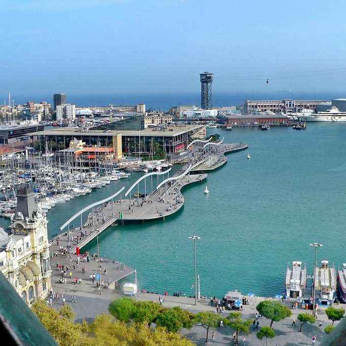 Get a Serene view of the Port and the Sea