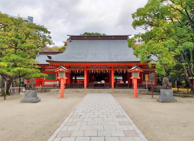 Sumiyoshi Jinja Shrine