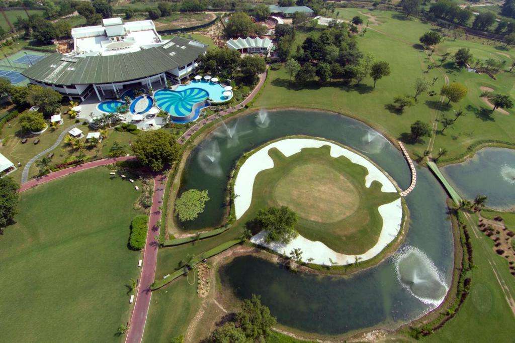Aerial View of the Resort