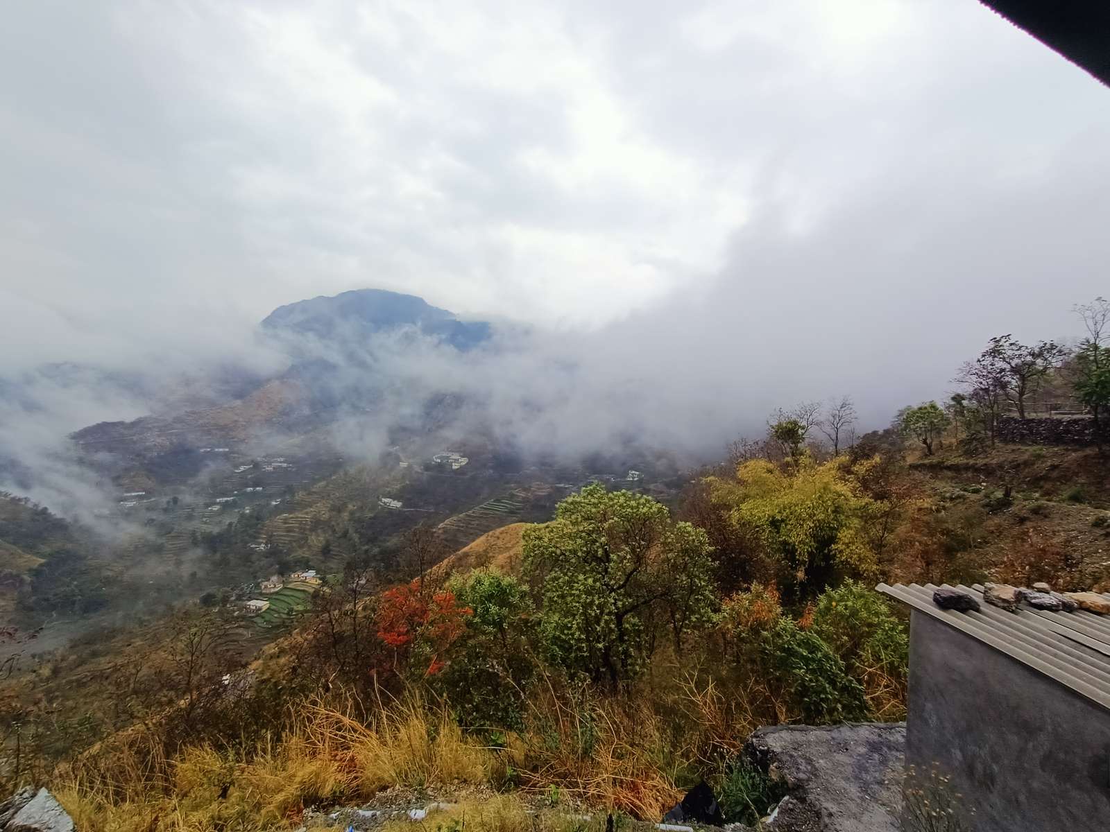 Mountainside Camping Image