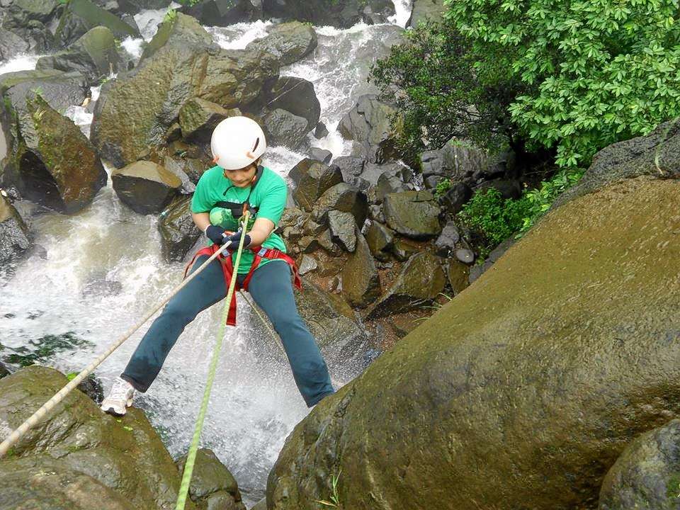 Waterfall Rappelling And Trekking In Lonavala Image