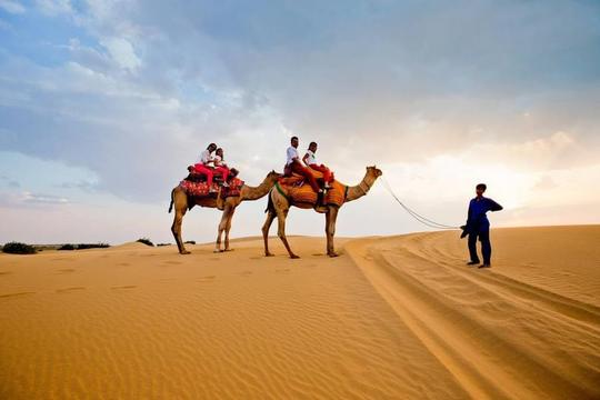 Camping with Private Candle Light Dinner on Dunes Image
