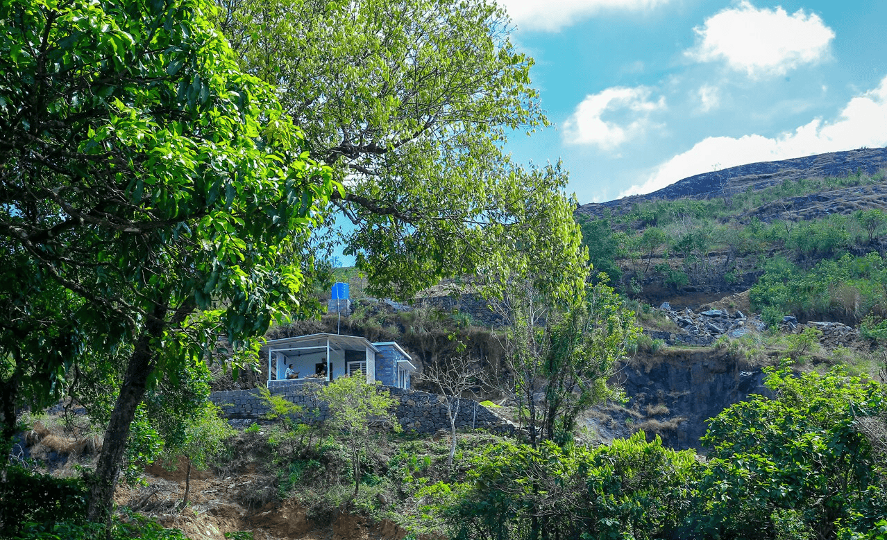 Arial View of the resort