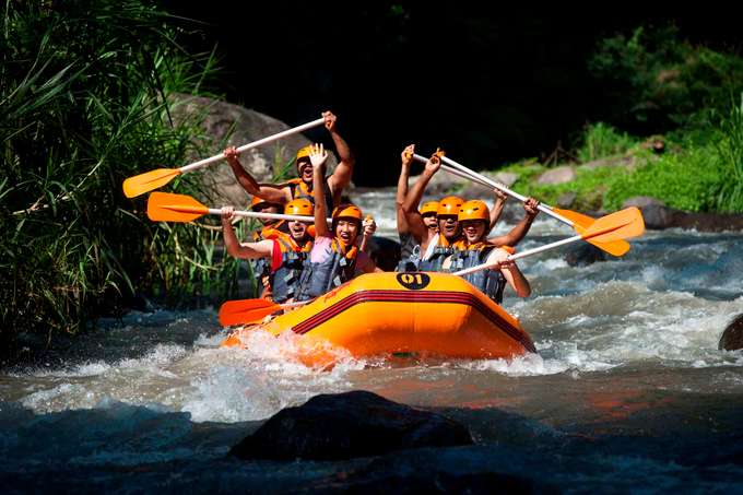 Full Day Cycling and Rafting Tour in Bali