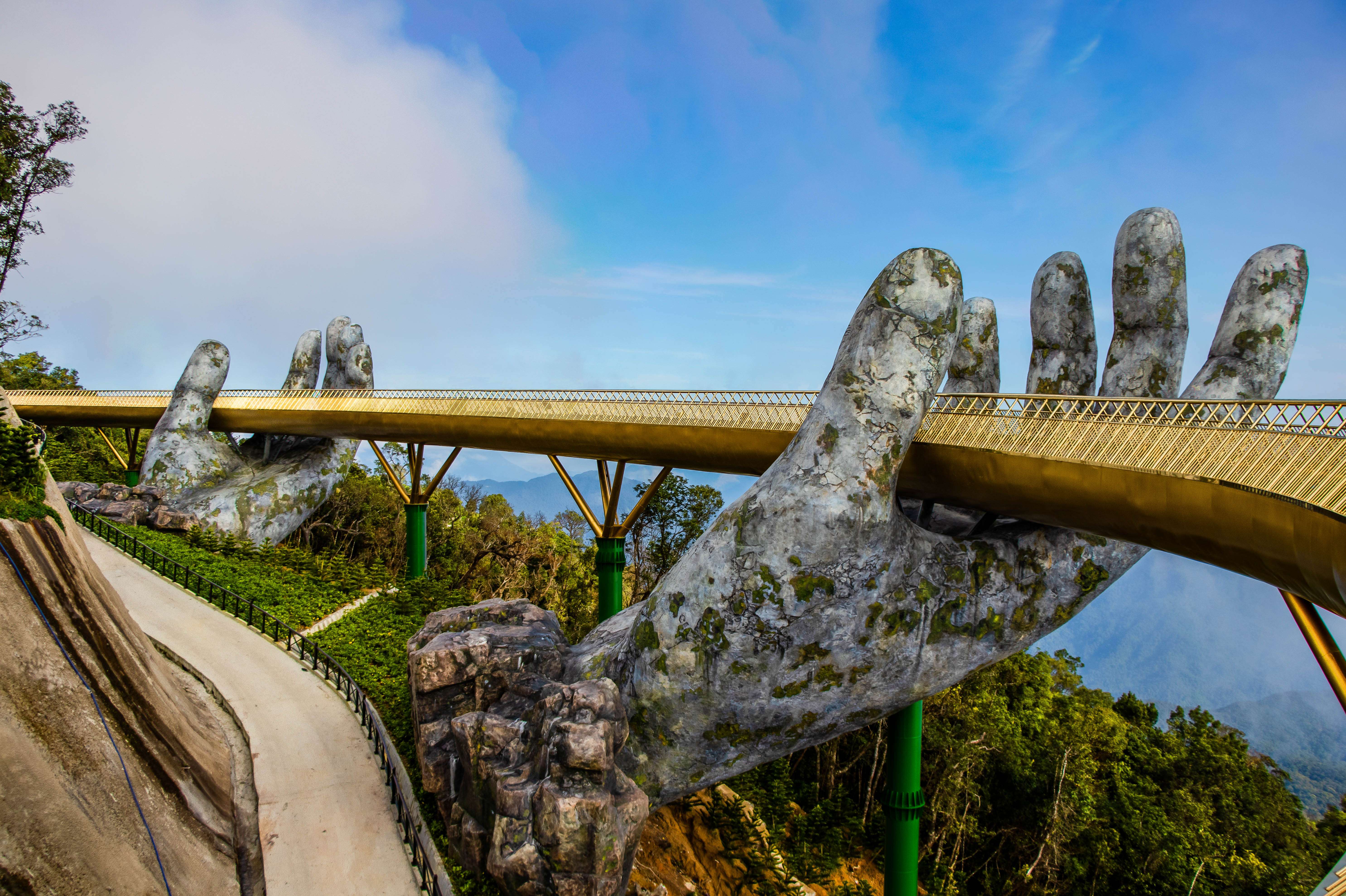 Golden Hand Bridge, Vietnam