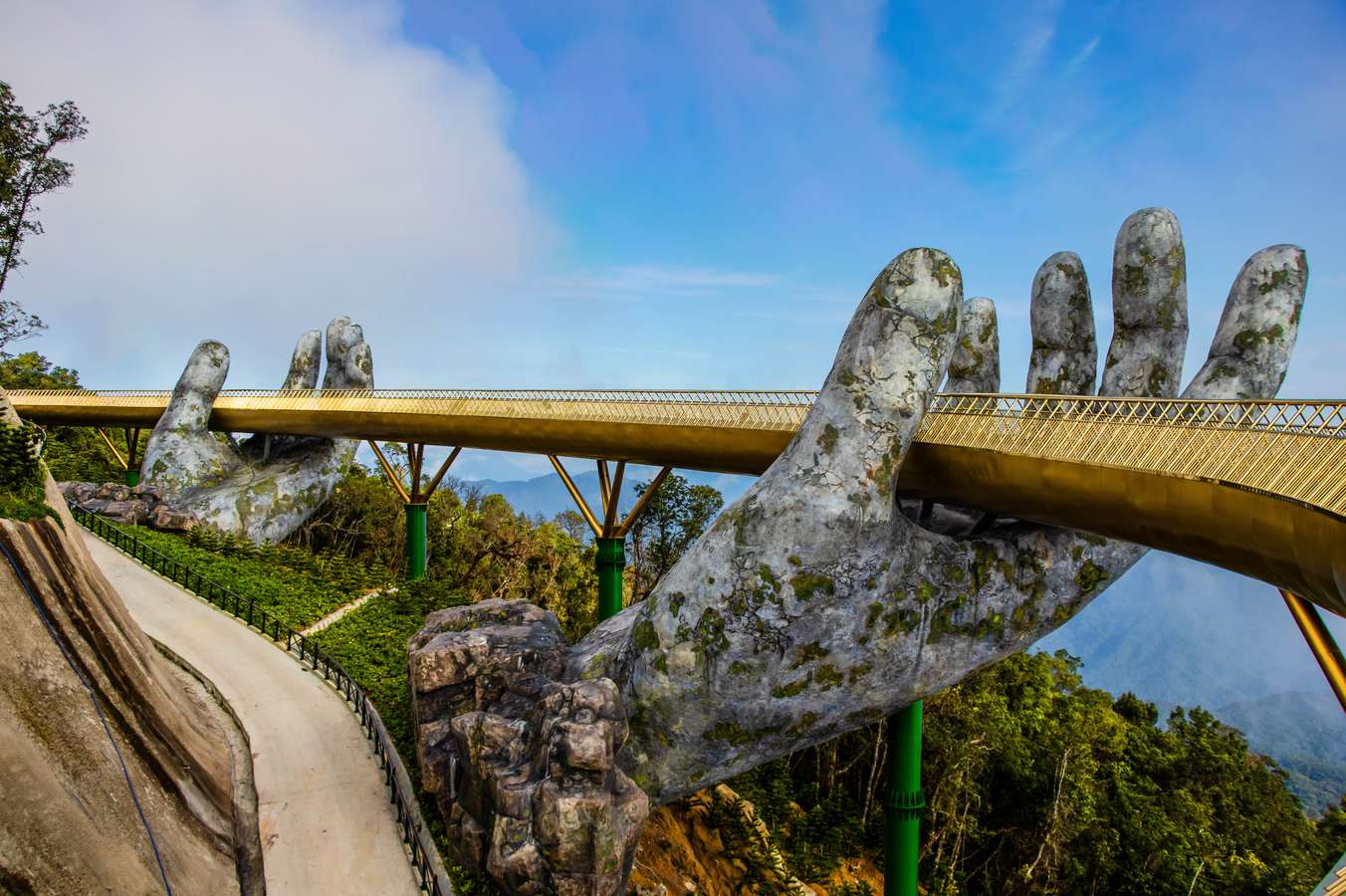 Golden Hand Bridge, Vietnam