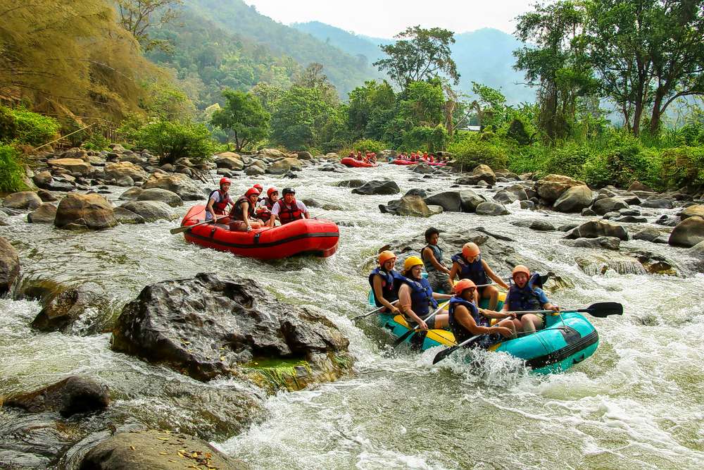 Have fun packed day with White Water Rafting 