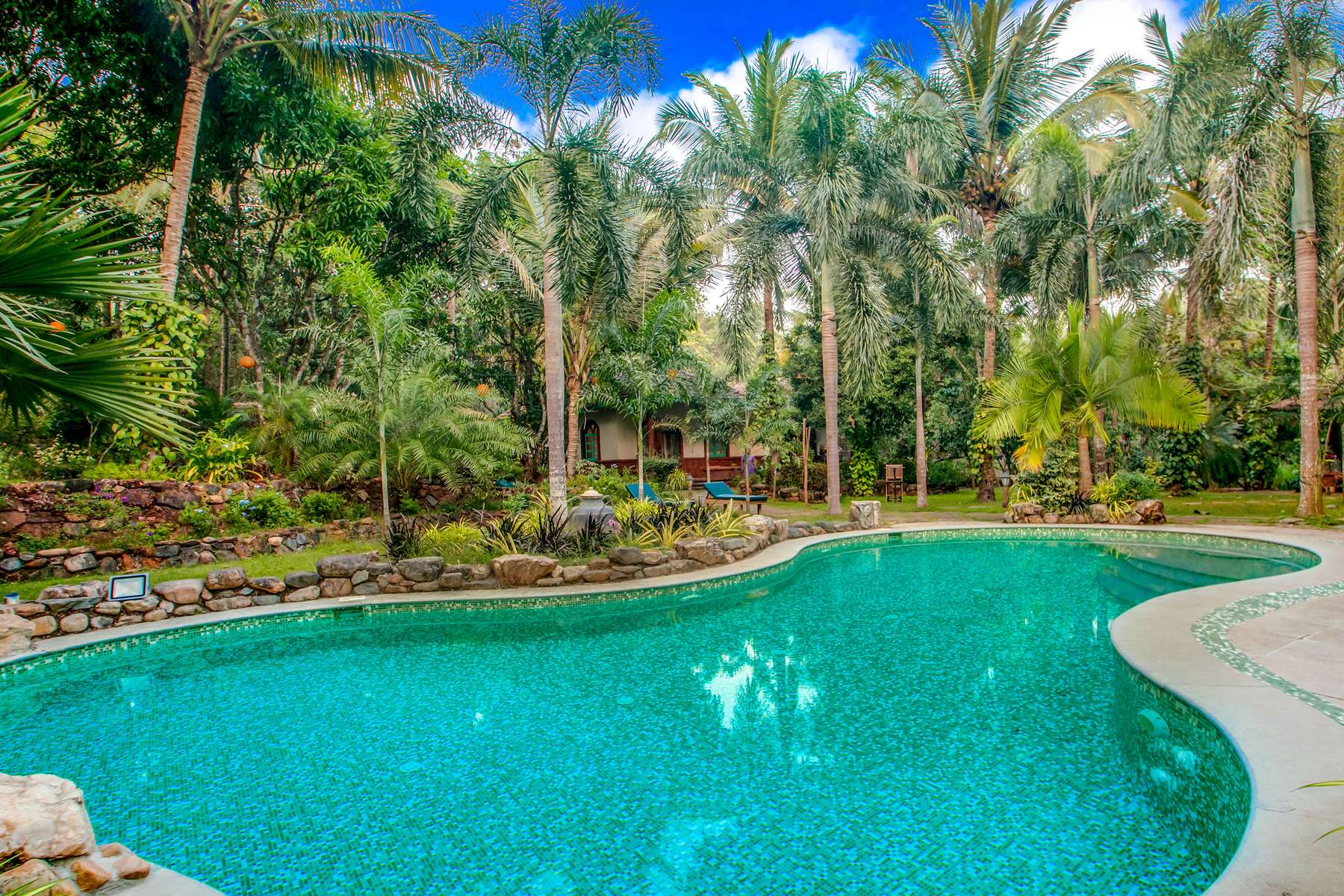 A Luxury Hill Cottage Surrounded With Lush Greens In Goa Image