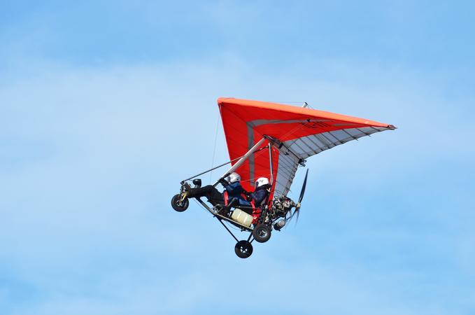 Microlight Flying at Jakkur