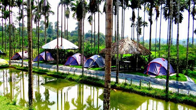 Camping at Modern Hill District Club Wayanad