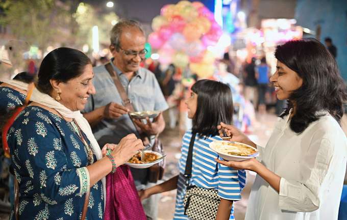Embark on a culinary journey through Ahmedabad’s buzzing food streets, curated for you