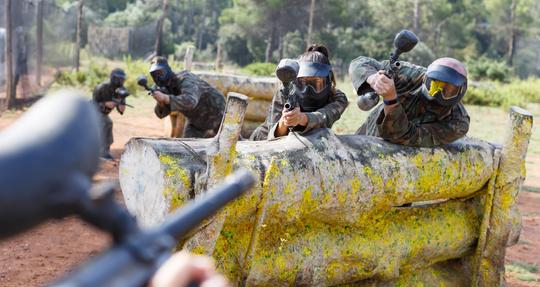 Paintball In Delhi At Shootout Zone Image