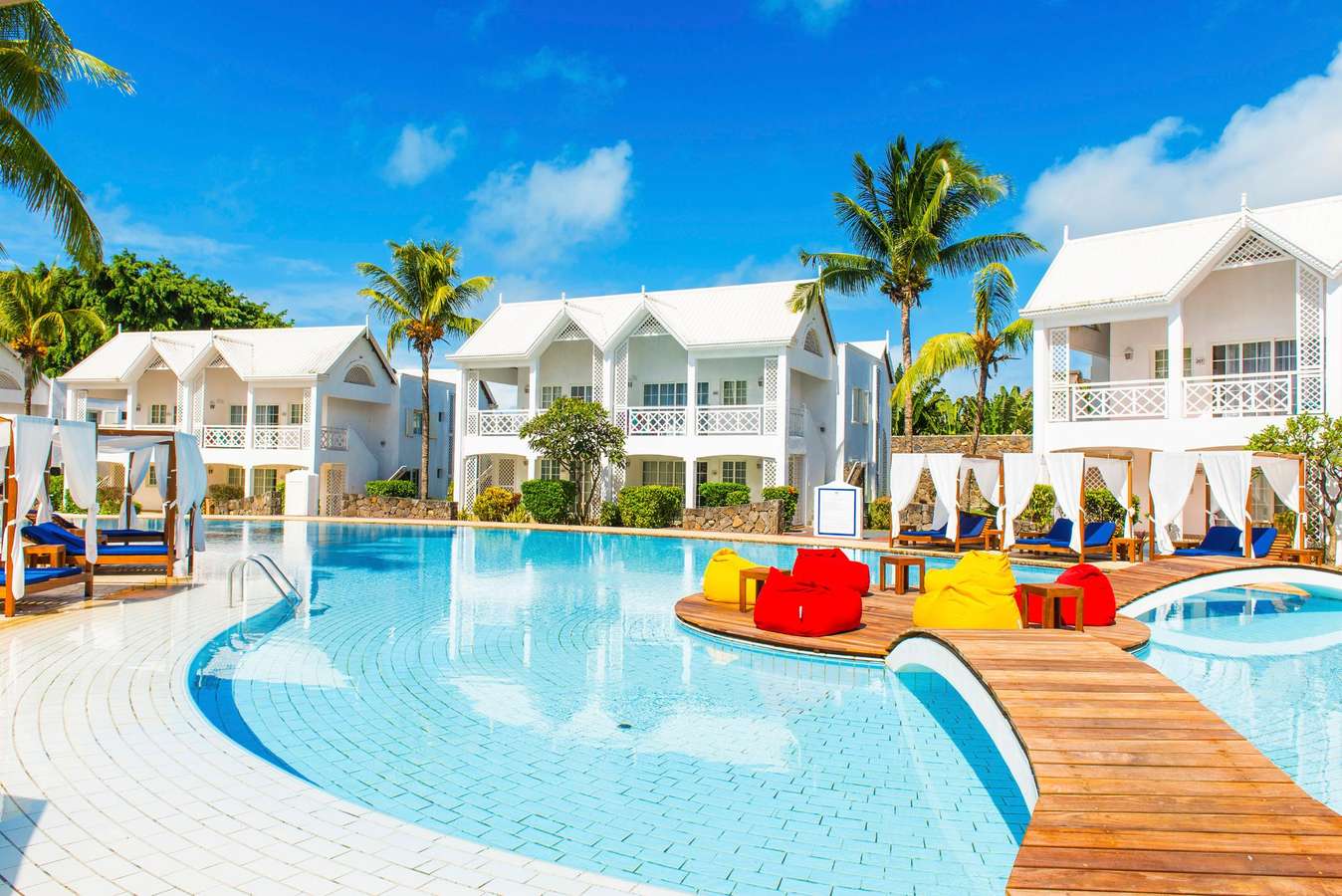 Gorgeous exterior of Seaview Calodyne Lifestyle Resort, Mauritius
