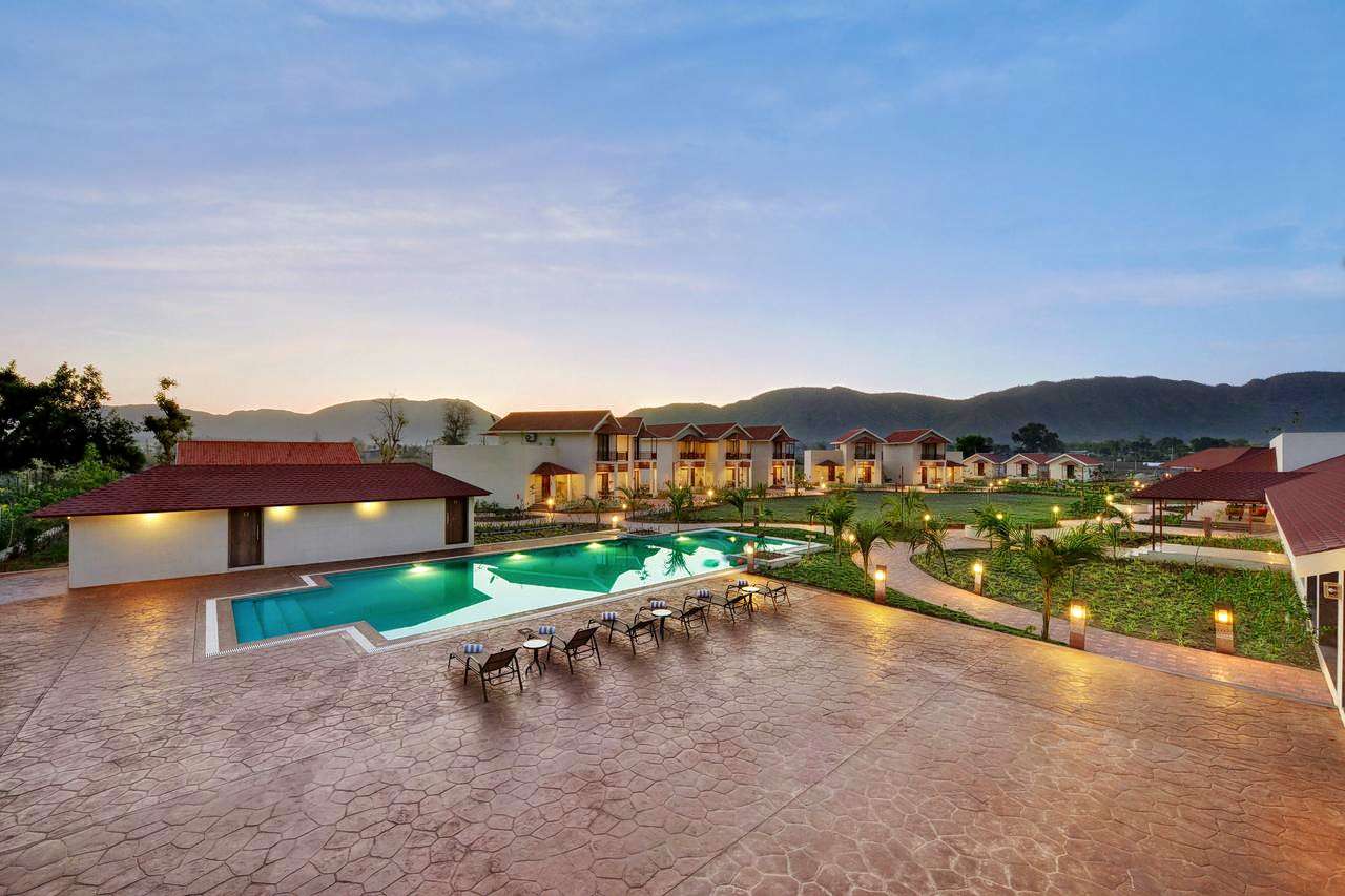 Aerial View of the Resort