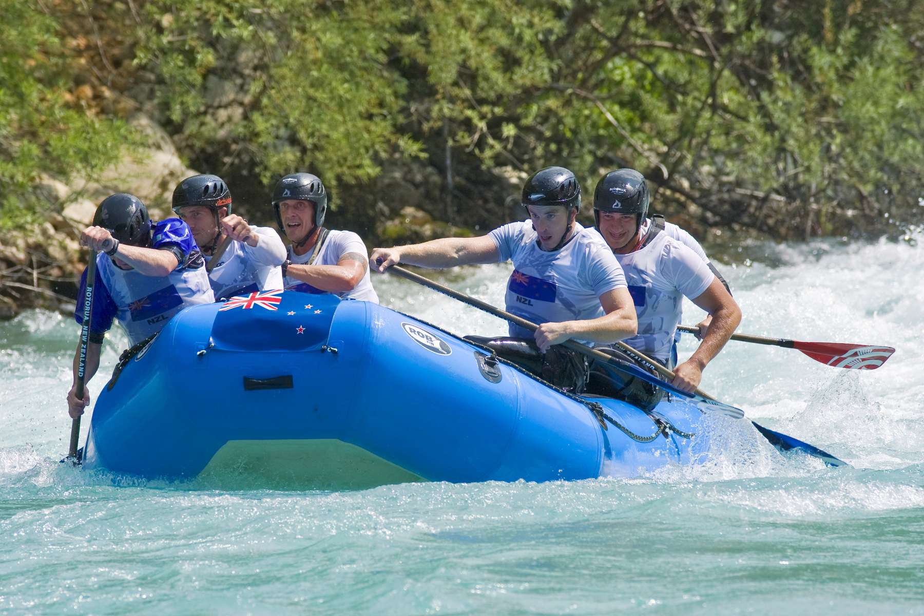 White Water Rafting Hanmer Springs, Christchurch Image