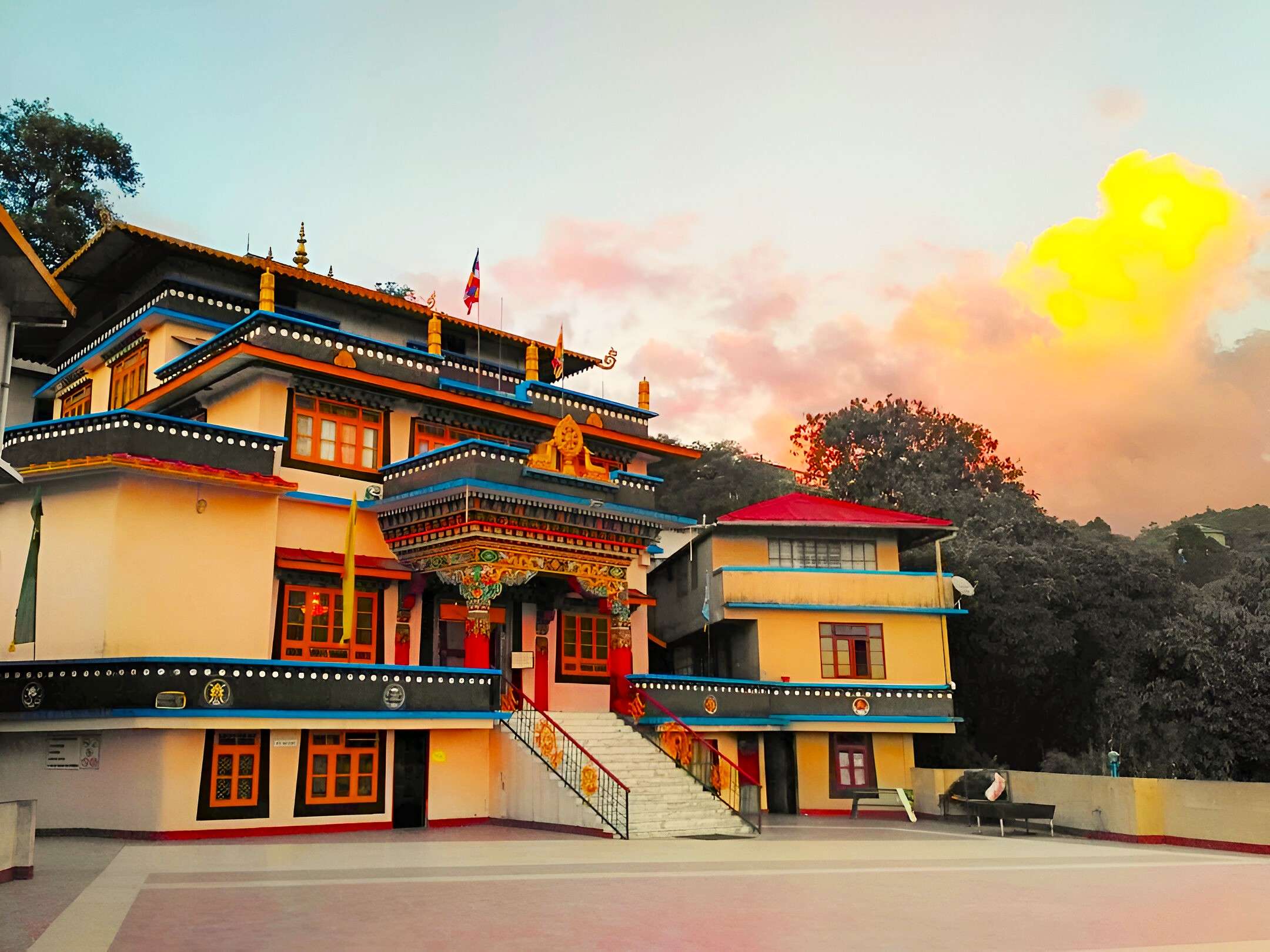 Visit Gonjang Monastery, one of the most famous ones in Gangtok