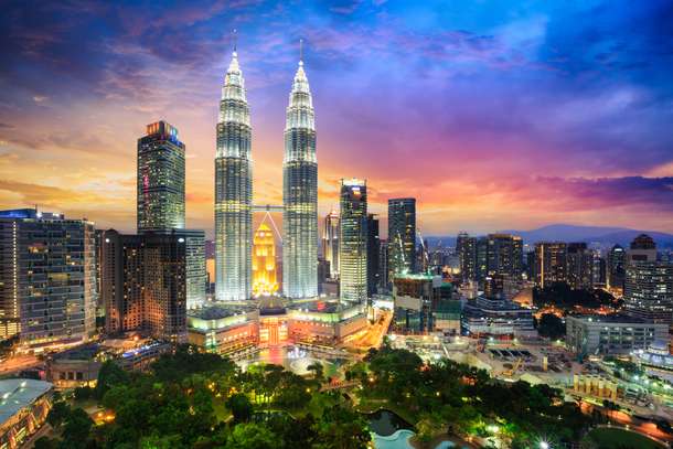 Enjoy a visit to the Petronas Twin Towers, Kuala Lumpur