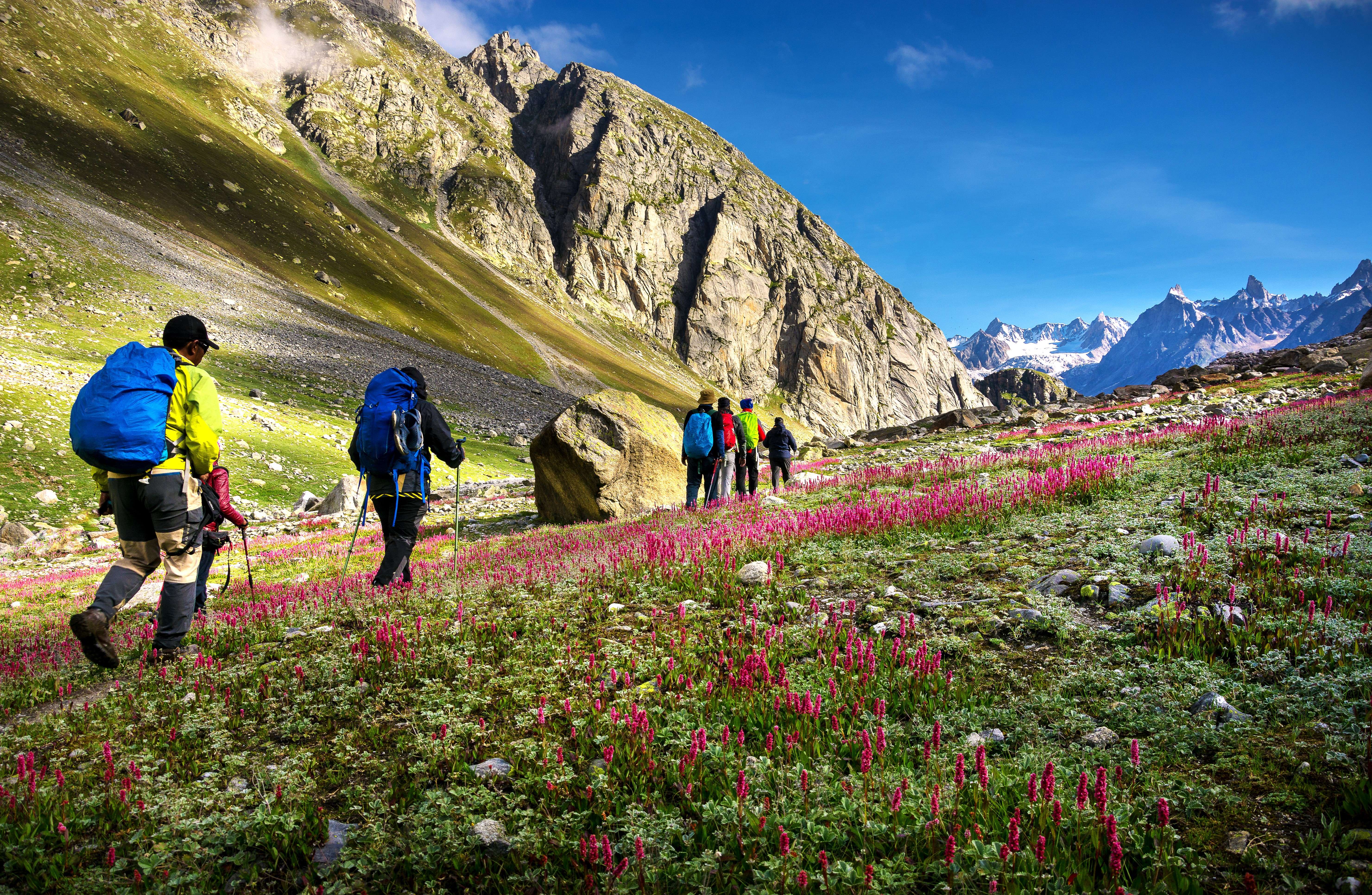Soak in the stunning landscapes on the Hampta Pass Trek
