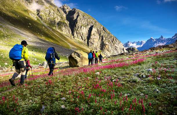 Soak in the stunning landscapes on the Hampta Pass Trek