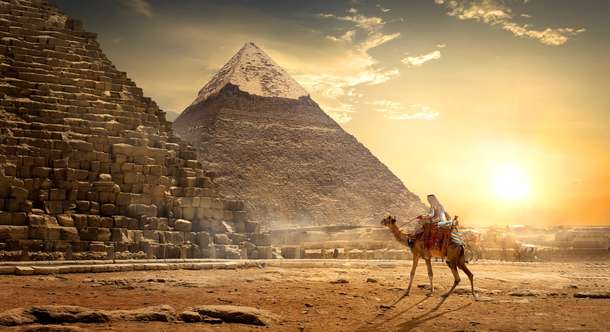 The Pyramids of Giza, Egypt