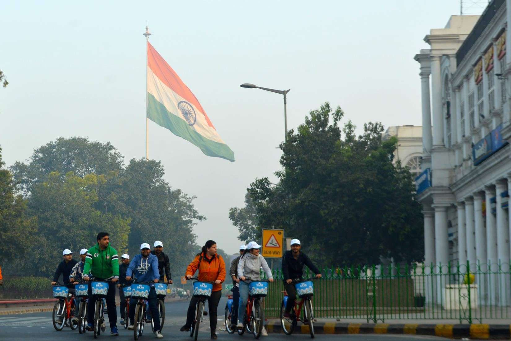 Relive the history of Delhi’s colonial past, cycling past iconic landmarks of British architecture