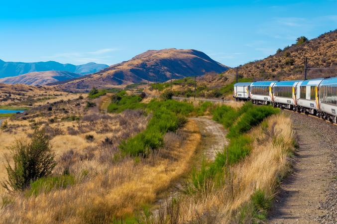 The Tranz Alpine Train