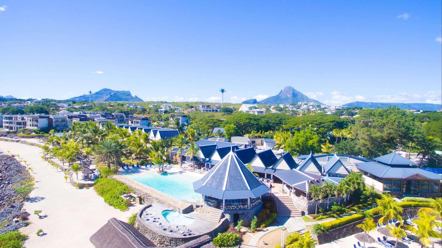 Aerial View of Anelia Resort & Spa Mauritius