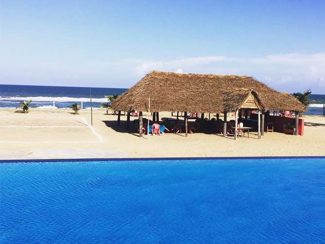 The beautiful Silversands Beach Resort