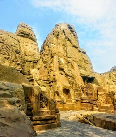 Masroor Rock Cut Temple