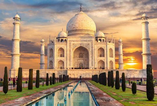 Taj Mahal Back View Tour with Yamuna Boat Ride Image