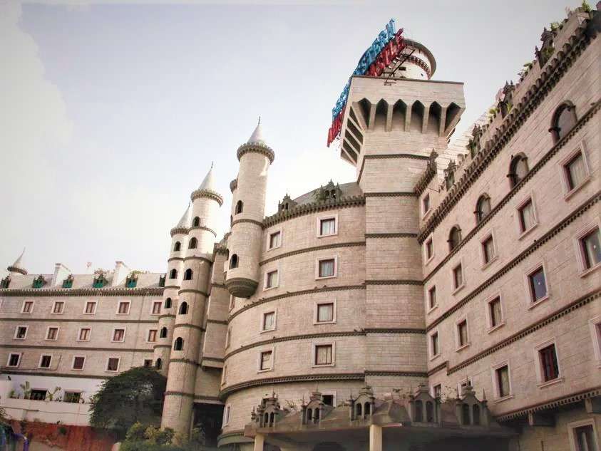 Exterior view of the resort