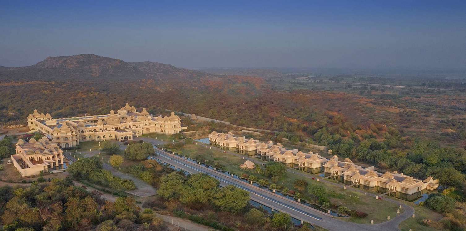 Aerial View of the Resort