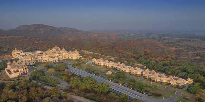 Aerial View of the Resort