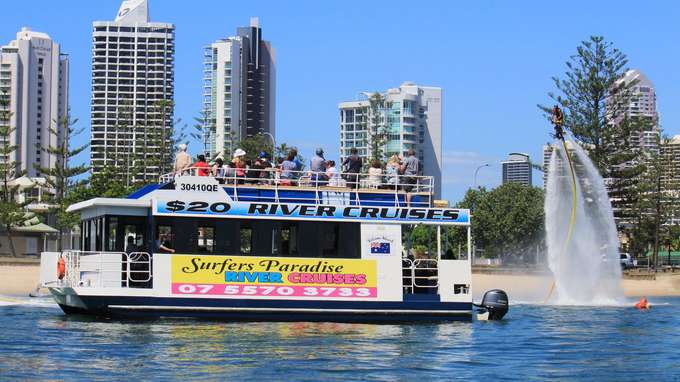 Go on an afternoon cruise along the waterways of Surfers Paradise
