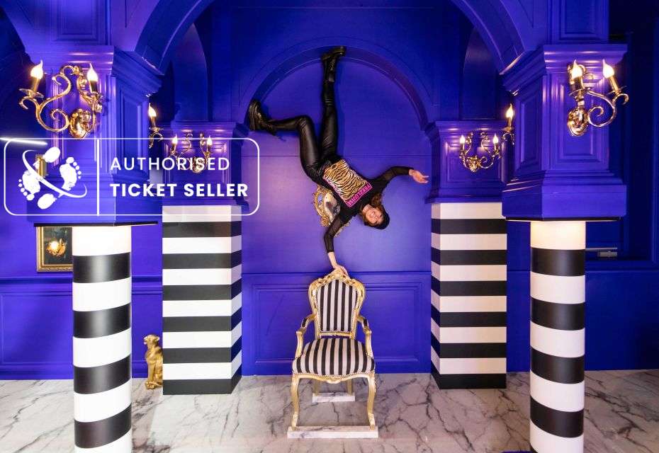 Show your creativity at The Upside Down attraction