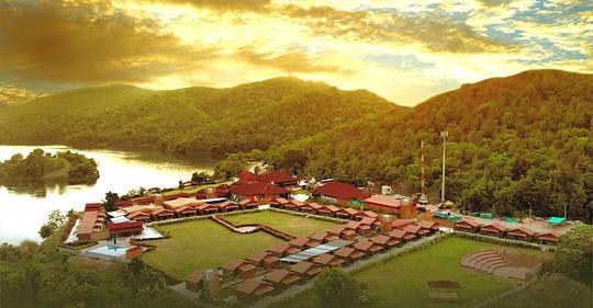 Statue of Unity Tent City 1 Image