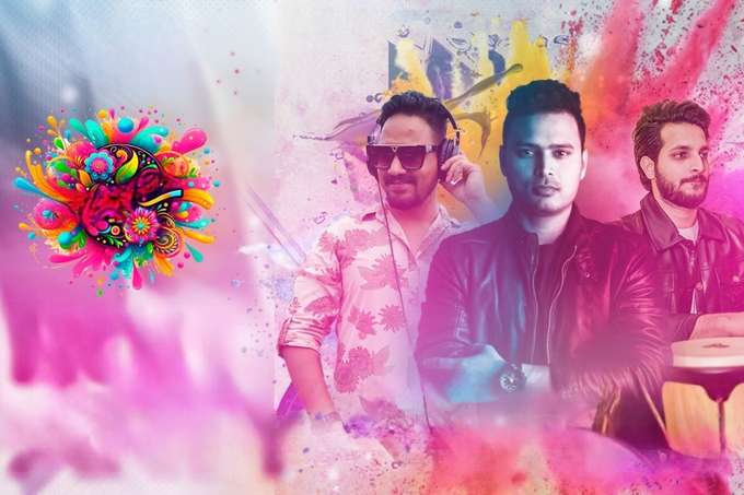 Celebrate Holi with vibrant organic colors and electrifying beats