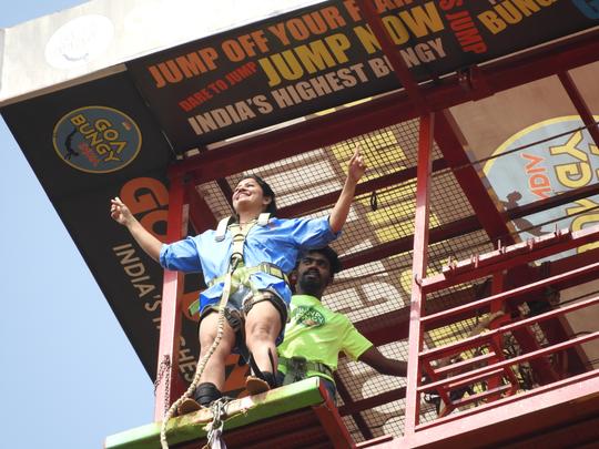 Bungee Jumping in North Goa Image