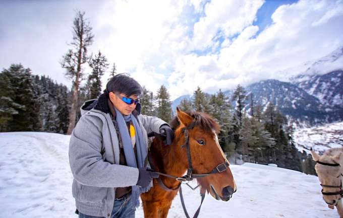 Horse Riding in Auli