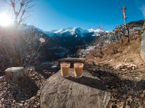 Sip a cup of tea at the Tosh Valley 