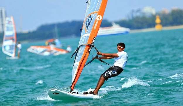 Windsurfing In Goa Image