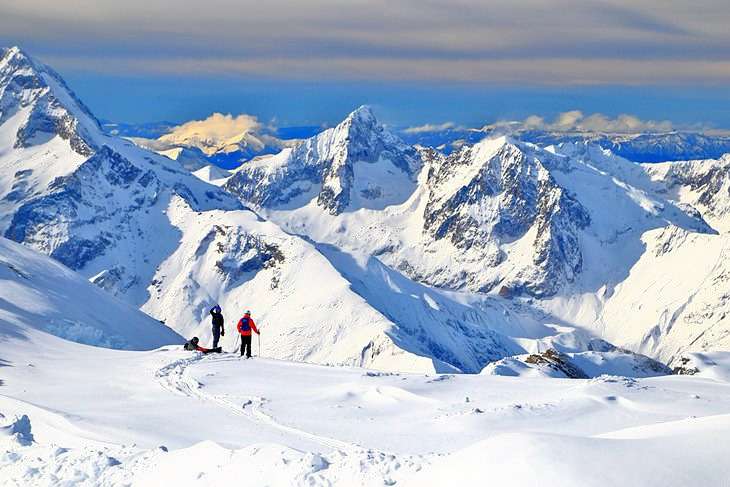 Ski Vacation In French Alps Image