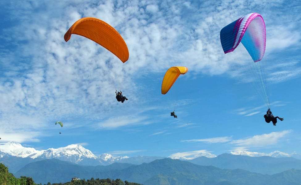 Paragliding in Pokhara Image