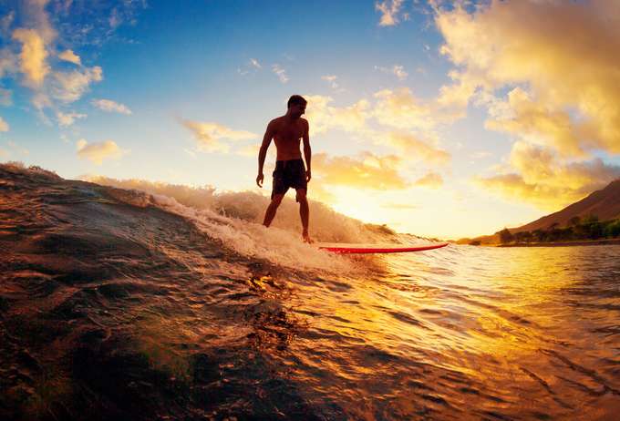 Thrilling Surfing experience at Canggu Beach in Bali