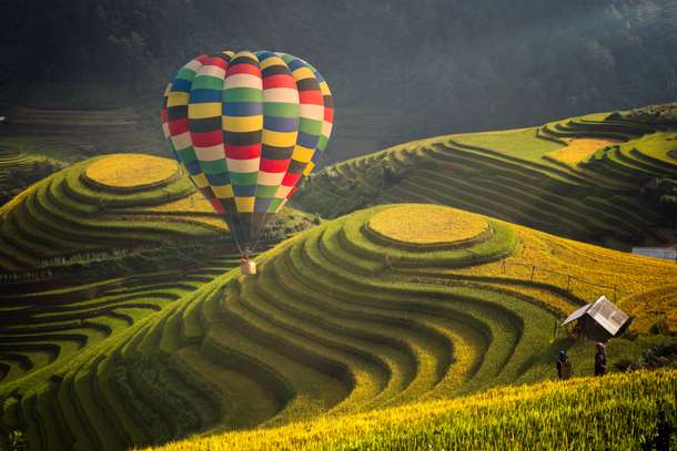Hot Air Balloon Ride at Chedi Club