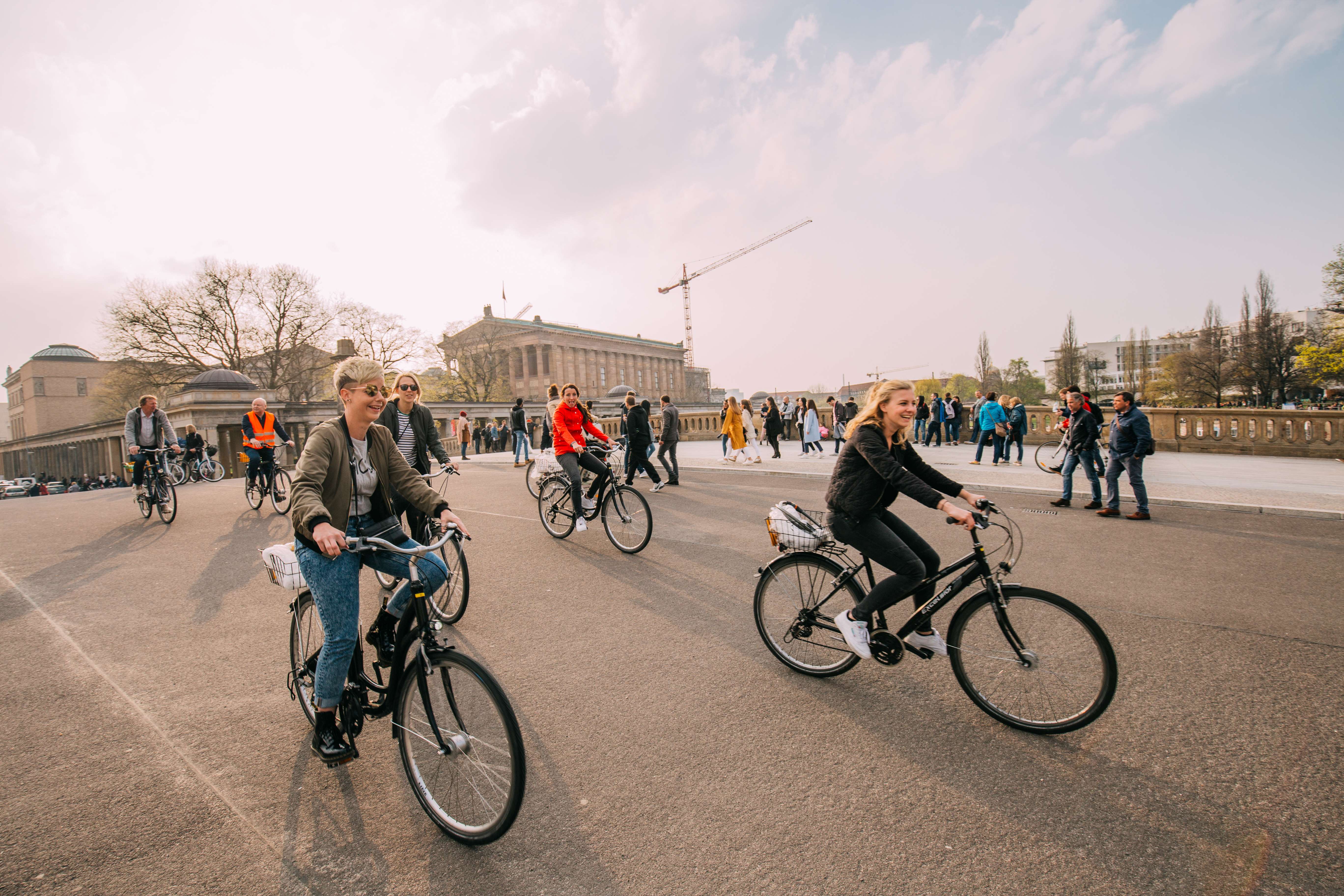 Ride past the Museum Island