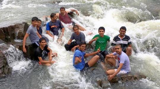 Natural Jacuzzi Bath In Dandeli Image