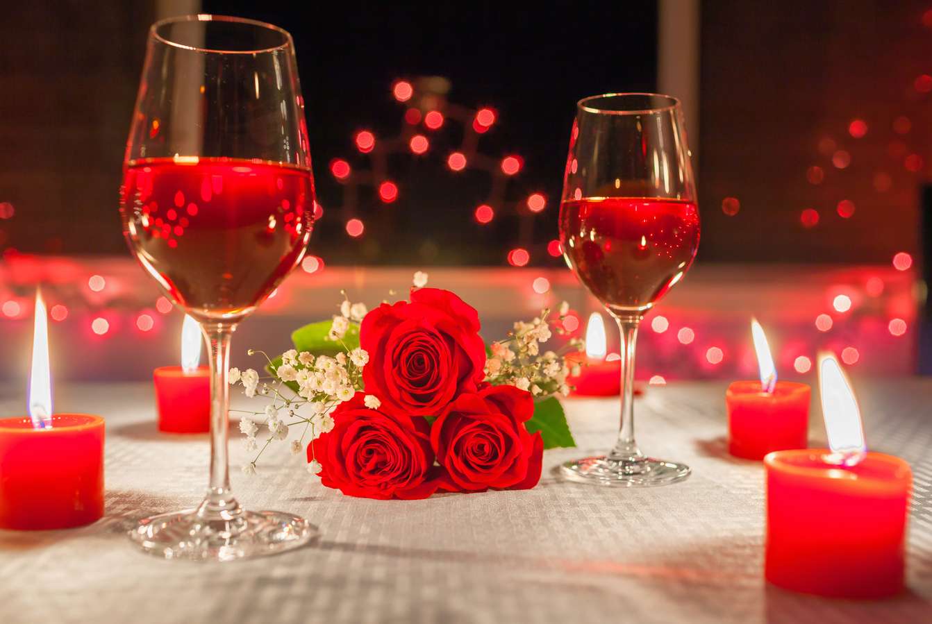 Candle light dinner in Goa